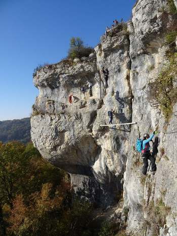 2018 10 21 Colmar Vertical Via Nans sous Sainte Anne 11