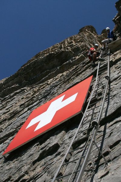Le drapeau Suisse